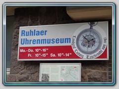 Ruhlaer Uhrenmuseum 4.6.2016