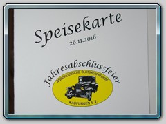 Jahresabschlussfeier 26.11.2016